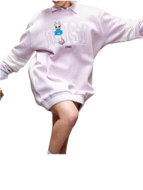 Disney Women’s Daisy Duck oversized Sweater